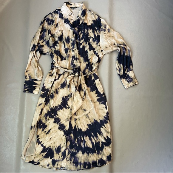 massimo dutti tie dye shirt